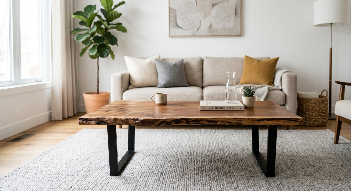 Live Edge Wood Design: Bringing Nature Indoors
